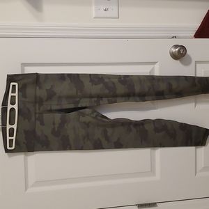 Lululemon Green Camo Leggings